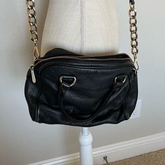 Black Michael Kors Convertible Crossbody/Satchel - Picture 1 of 5
